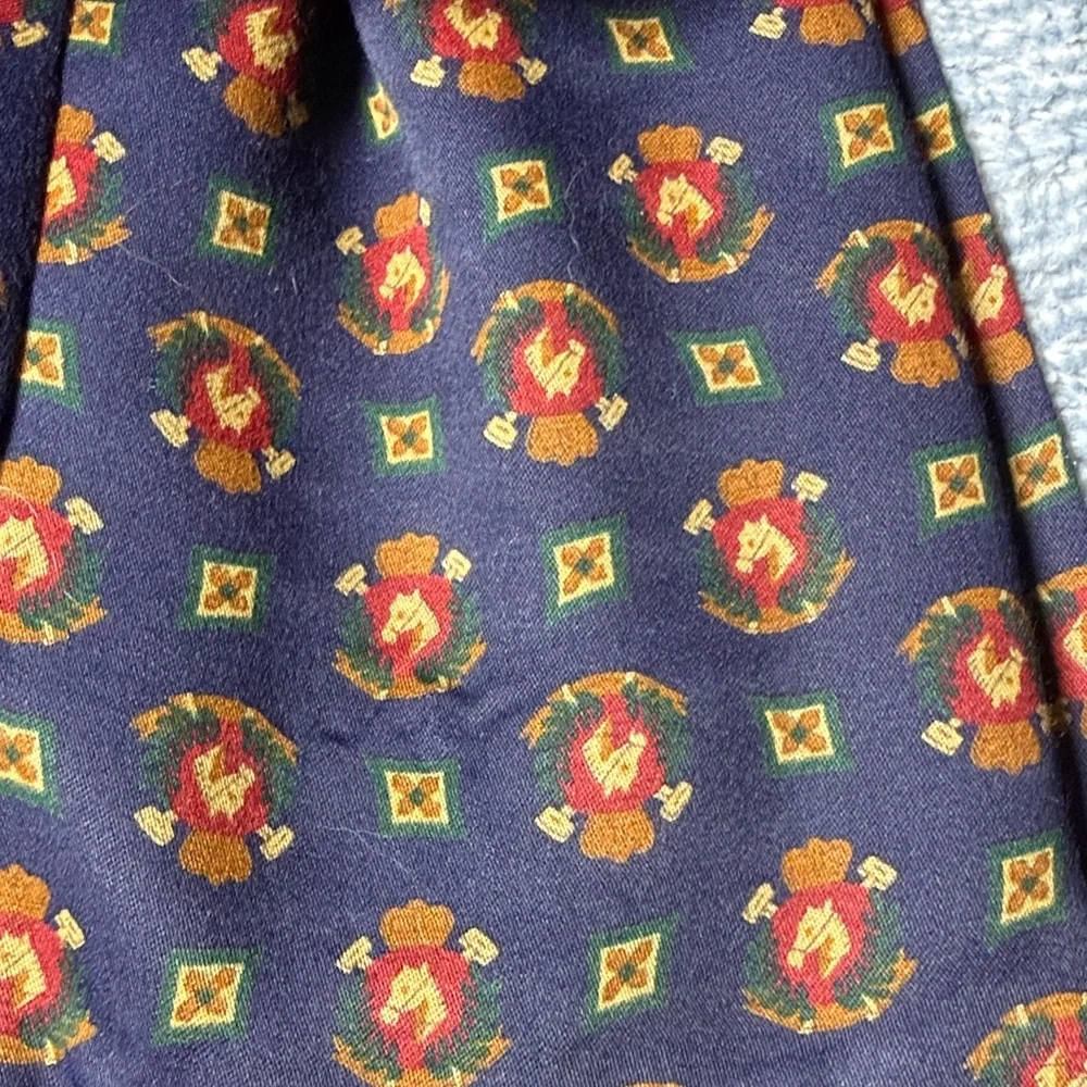 Vintage DKNY Donna Karan New York Silk-Like Rayon Tassel Scarf